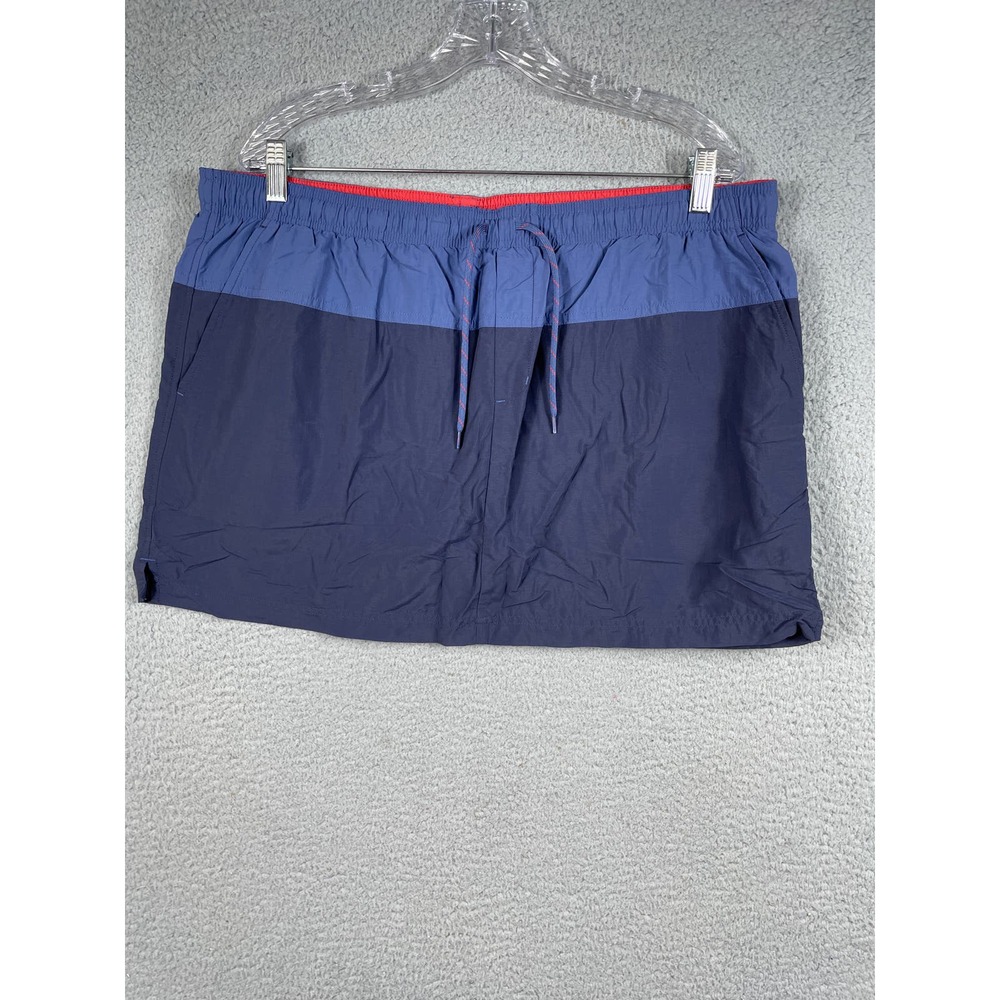Columbia Sandy River Skort Blue Two Tone Womens Size XL